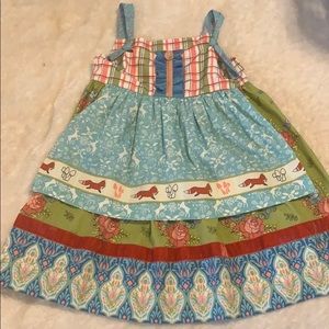 Matilda Jane size 6 apron dress. Great condition
